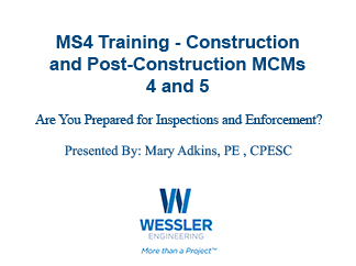 M4 Training - construction and post construction