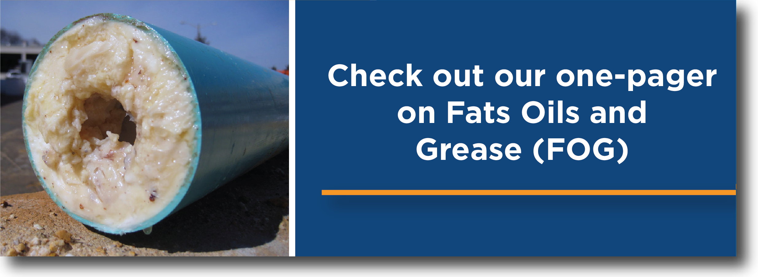 Fats Oils and Grease FOG One-Pager