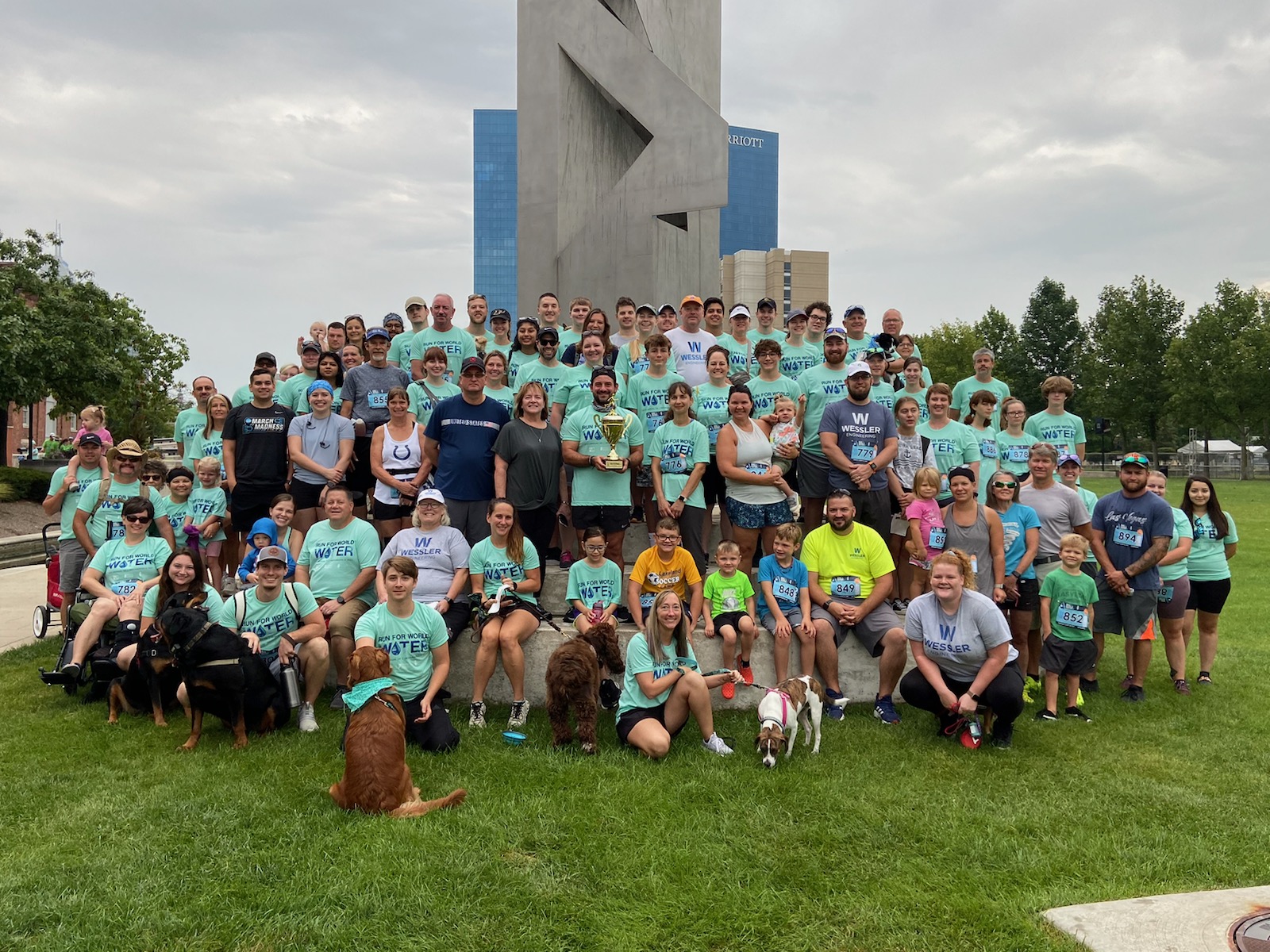 Wessler Team at the 15th Annual Water for People Run/Walk for World Water 5k