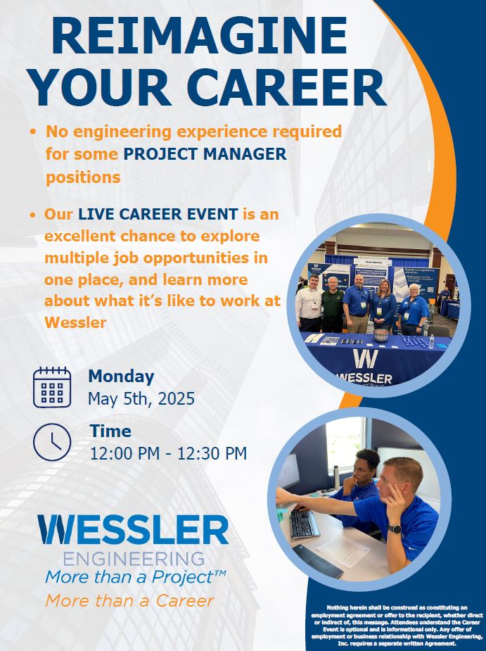 Wessler Live Career Event – May 5, 2025